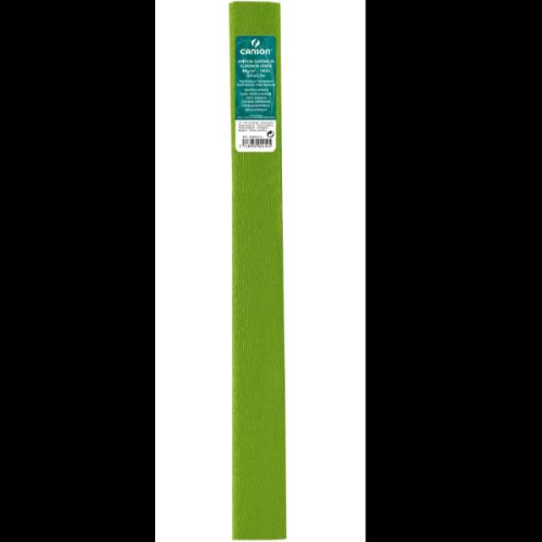 CANSON CARTA CRESPA SUPERIOR DA 48 GR 0.5X2.5 MT COL. VERDE PRIMAVERA CONF 10 Pz.